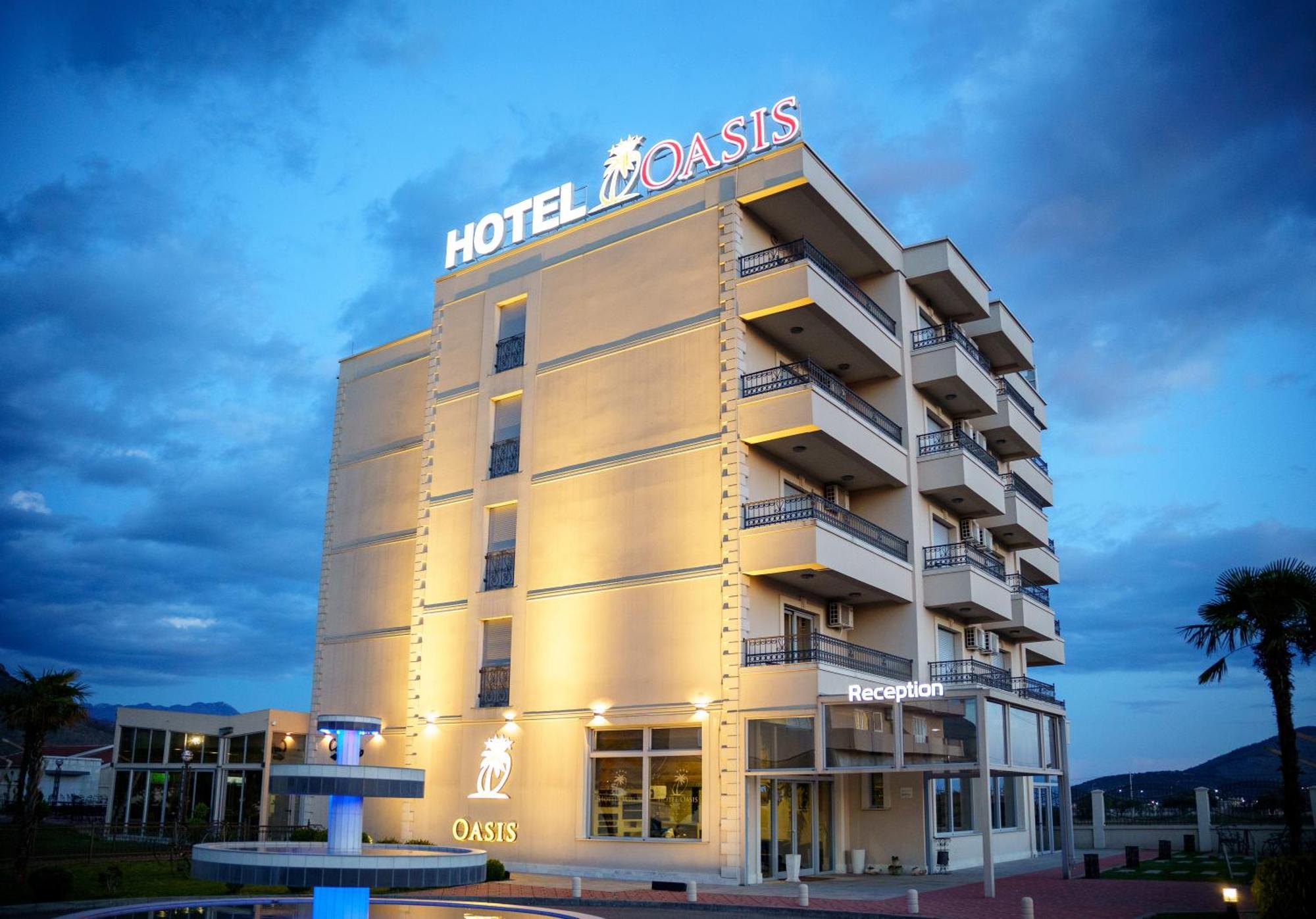Hotel Oasis Подгориця Екстер'єр фото